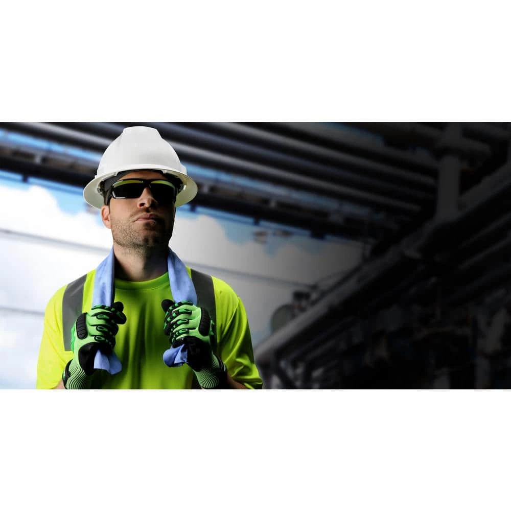 MAXIMUM SAFETY White 4 Point Ratchet Suspension Full Brim Hard Hat 2 MAXIMUM SAFETY White 4 Point Ratchet Suspension Full Brim Hard Hat - Image 2