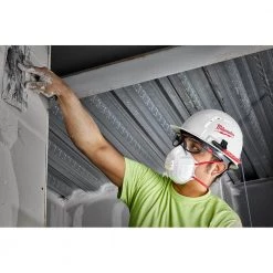 Milwaukee N95 Professional Multi-Purpose Valved Respirator with Gasket -Safety Equipment Sales white milwaukee face masks 48 73 4001 1f 1000 1