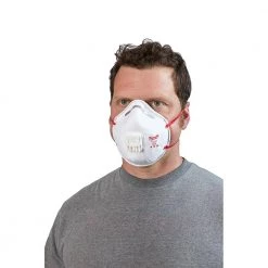 Milwaukee N95 Professional Multi-Purpose Valved Respirator (3-Pack) -Safety Equipment Sales white milwaukee face masks 48 73 4012 1d 1000
