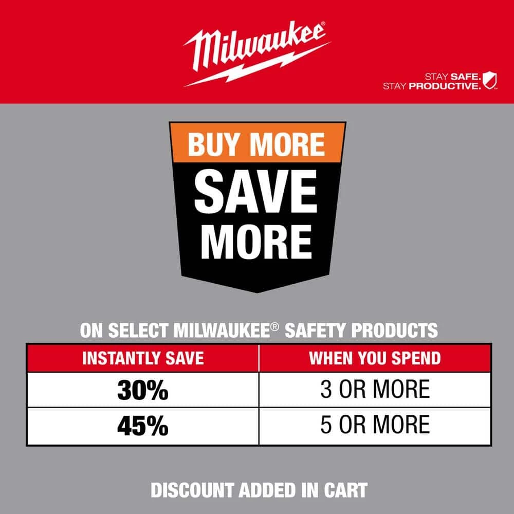 Milwaukee N95 Professional Multi-Purpose Valved Respirator (3-Pack) 2 Milwaukee N95 Professional Multi-Purpose Valved Respirator (3-Pack) - Image 2