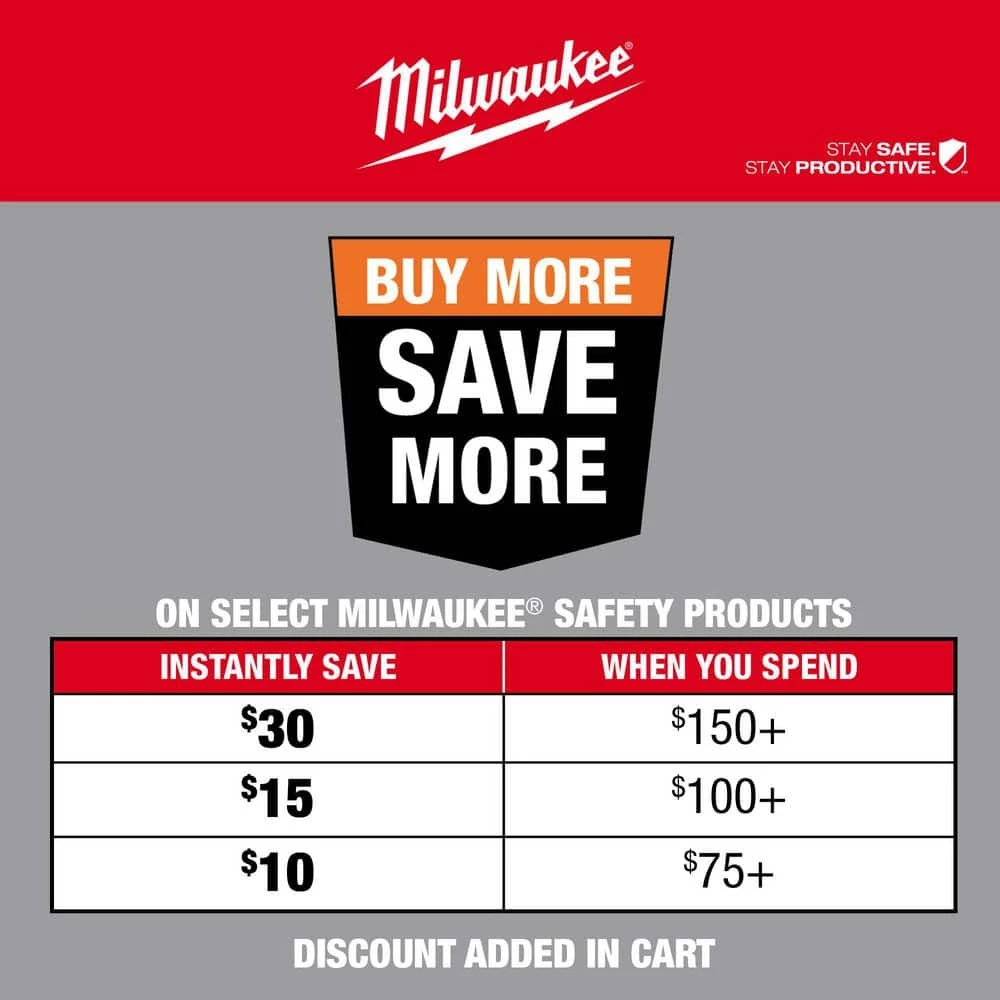 Milwaukee N95 Professional Multi-Purpose Valved Respirator (10-Pack) 2 Milwaukee N95 Professional Multi-Purpose Valved Respirator (10-Pack) - Image 2