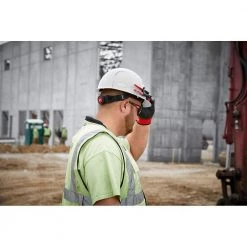 Milwaukee BOLT White Type 1 Class C Front Brim Vented Hard Hat with 4 Point Ratcheting Suspension 18 Milwaukee BOLT White Type 1 Class C Front Brim Vented Hard Hat with 4 Point Ratcheting Suspension -Safety Equipment Sales white milwaukee hard hats 48 73 1200 77 1000