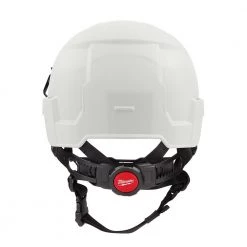 Milwaukee BOLT White Type 2 Class E Non-Vented Safety Helmet -Safety Equipment Sales white milwaukee hard hats 48 73 1301 44 1000