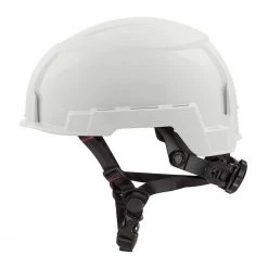Milwaukee BOLT White Type 2 Class E Non-Vented Safety Helmet -Safety Equipment Sales white milwaukee hard hats 48 73 1301 fa 1000