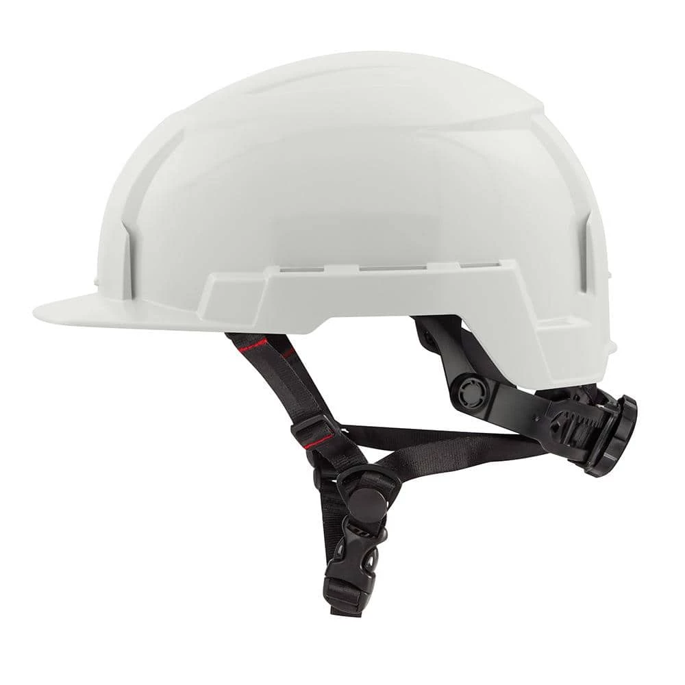Milwaukee BOLT White Type 2 Class E Front Brim Non-Vented Safety Helmet 13 Milwaukee BOLT White Type 2 Class E Front Brim Non-Vented Safety Helmet - Image 13