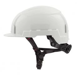 Milwaukee BOLT White Type 2 Class E Front Brim Non-Vented Safety Helmet 24 Milwaukee BOLT White Type 2 Class E Front Brim Non-Vented Safety Helmet -Safety Equipment Sales white milwaukee hard hats 48 73 1321 fa 1000