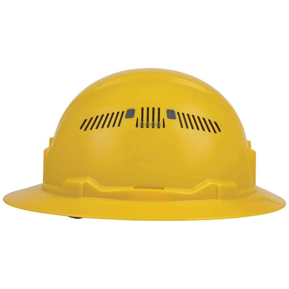 Klein Tools Yellow Hard Hat, Vented, Full Brim 9 Klein Tools Yellow Hard Hat, Vented, Full Brim - Image 9