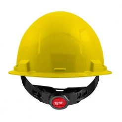 Milwaukee BOLT Yellow Type 1 Class E Front Brim Non-Vented Hard Hat with 4 Point Ratcheting Suspension -Safety Equipment Sales yellow milwaukee hard hats 48 73 1102 4f 1000