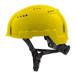 Milwaukee BOLT Yellow Type 2 Class C Vented Safety Helmet -Safety Equipment Sales yellow milwaukee hard hats 48 73 1302 fa 1000