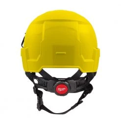 Milwaukee BOLT Yellow Type 2 Class E Non-Vented Safety Helmet -Safety Equipment Sales yellow milwaukee hard hats 48 73 1303 44 1000