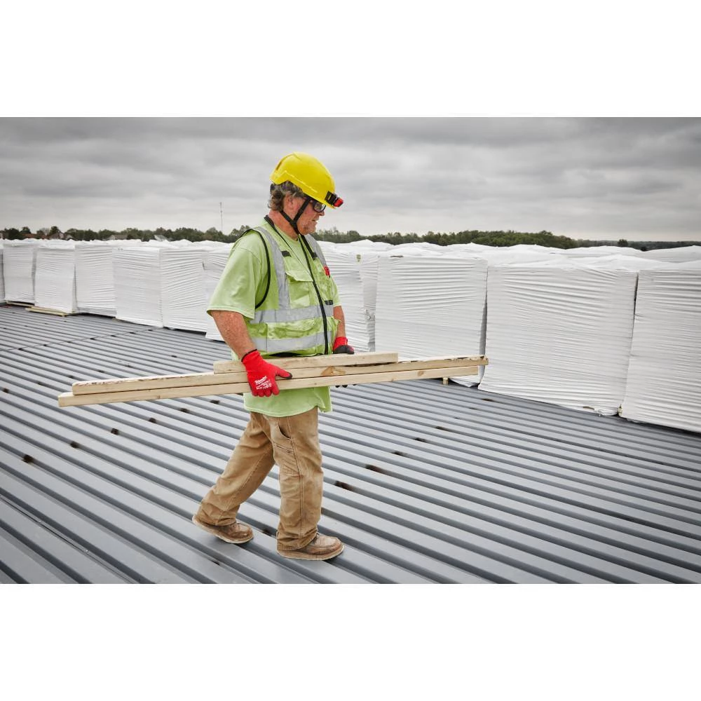 Milwaukee BOLT Yellow Type 2 Class E Front Brim Non-Vented Safety Helmet 9 Milwaukee BOLT Yellow Type 2 Class E Front Brim Non-Vented Safety Helmet - Image 9